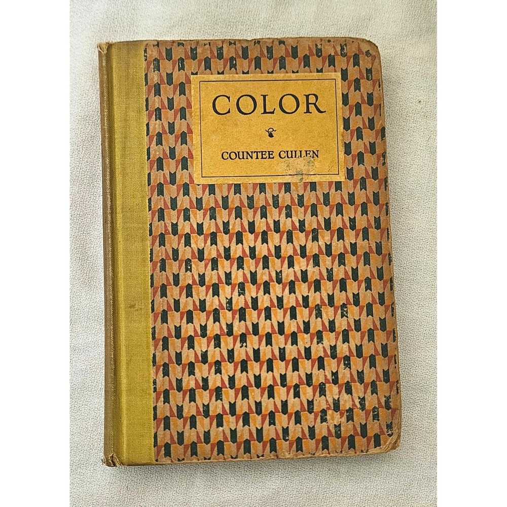 Color by Countee Cullen 1925 First Edition Harper Brothers Poetry Vintage Book